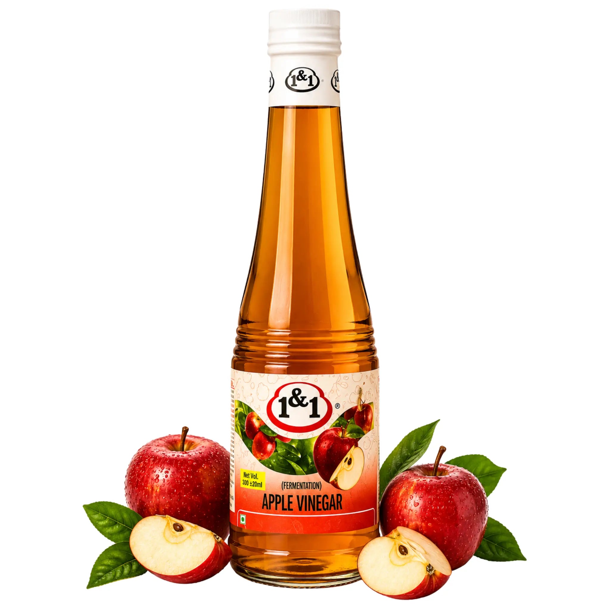 1&1 Äppelvinäger 330ml – Naturlig & Frisk Smak