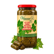 Druvblad i glasburk med röd lock, Vitaceae, 1250 g