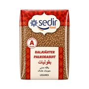 Förpackade bruna linser Sedir 800 g i påse