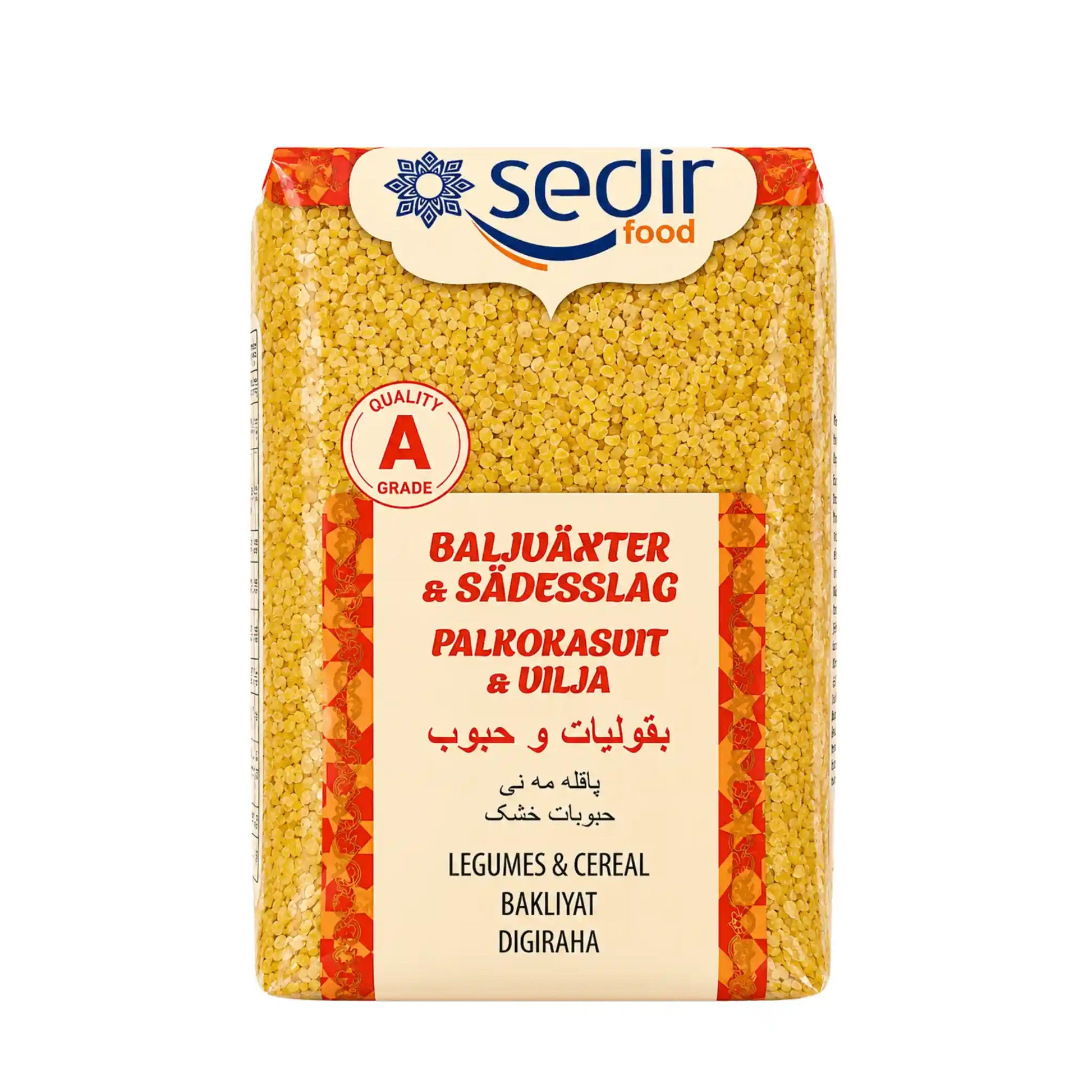 Medium bulgur i påse, Sedir food, 800 g