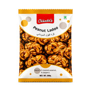 Förpackning med Chheda's Jordnötter Ladoo 200g på shirdill.com.