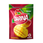 Mangojuicepulver 500g påse med bild av mango och frukt, orientaliska smak.