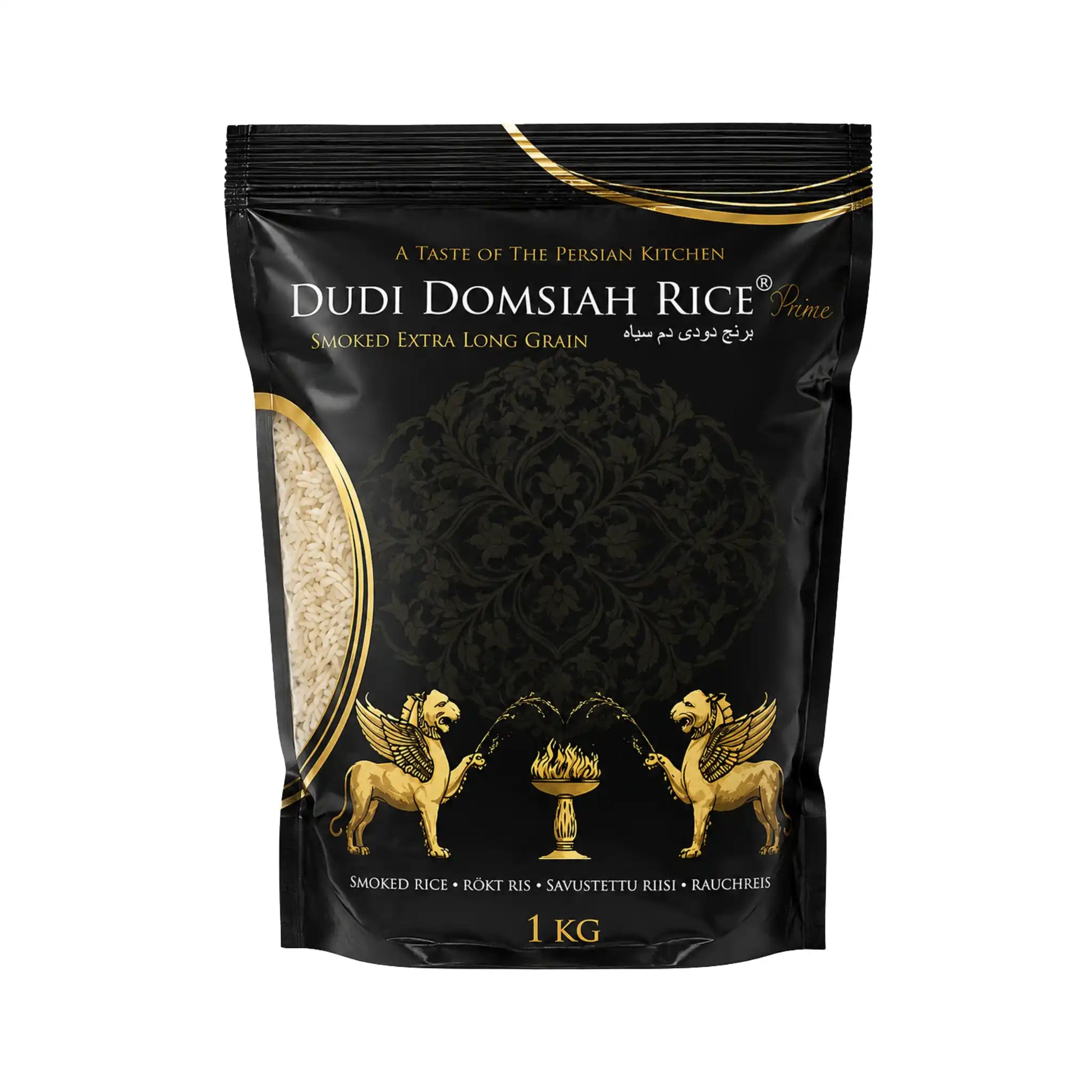 Rökt ris i påse, extra långkornigt, Dudi Domsiah Rice Variety® 1 kg
