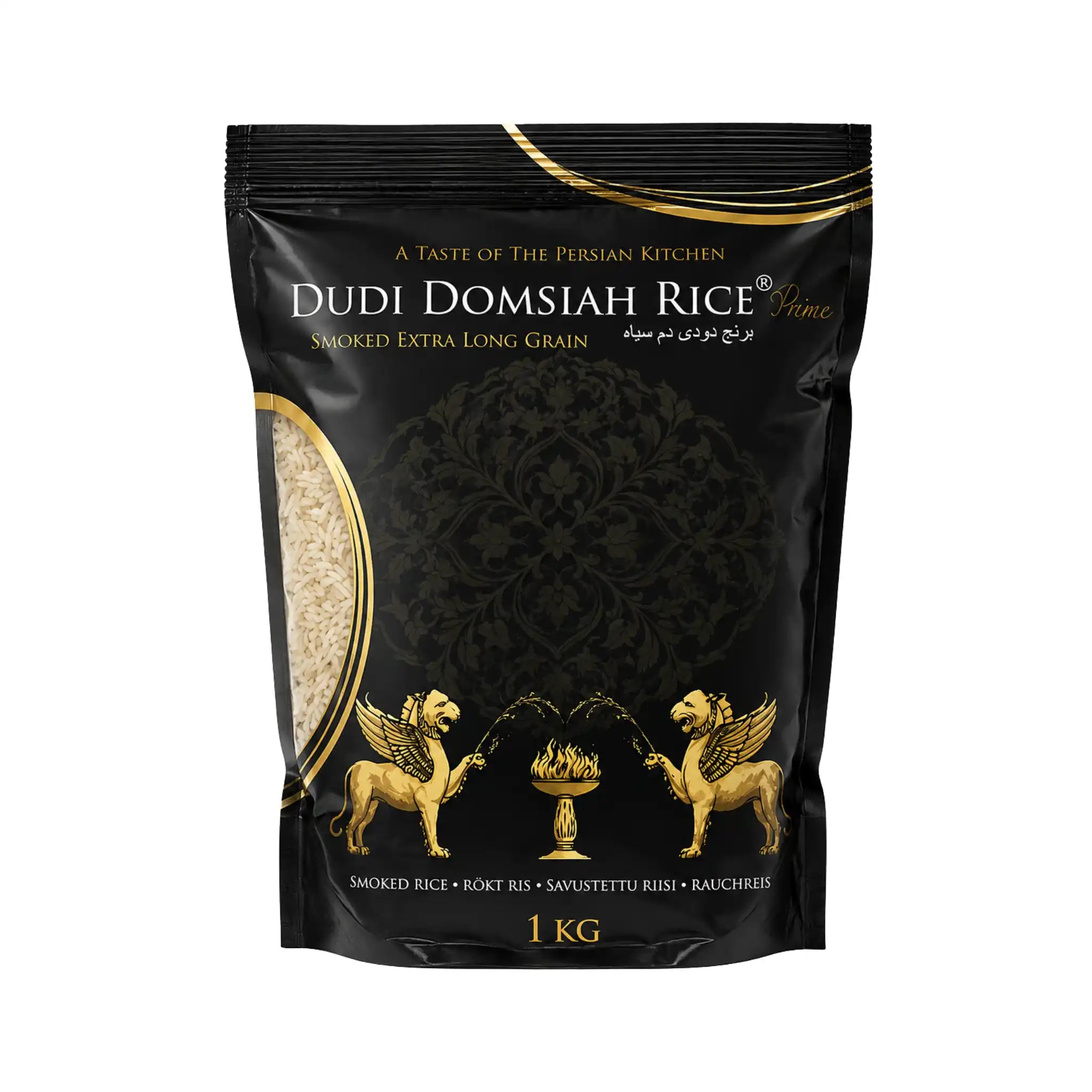 Rökt ris i påse, extra långkornigt, Dudi Domsiah Rice Variety® 1 kg