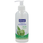 Flytande tvål med aloe vera i pumpflaska, Elina, 300 ml