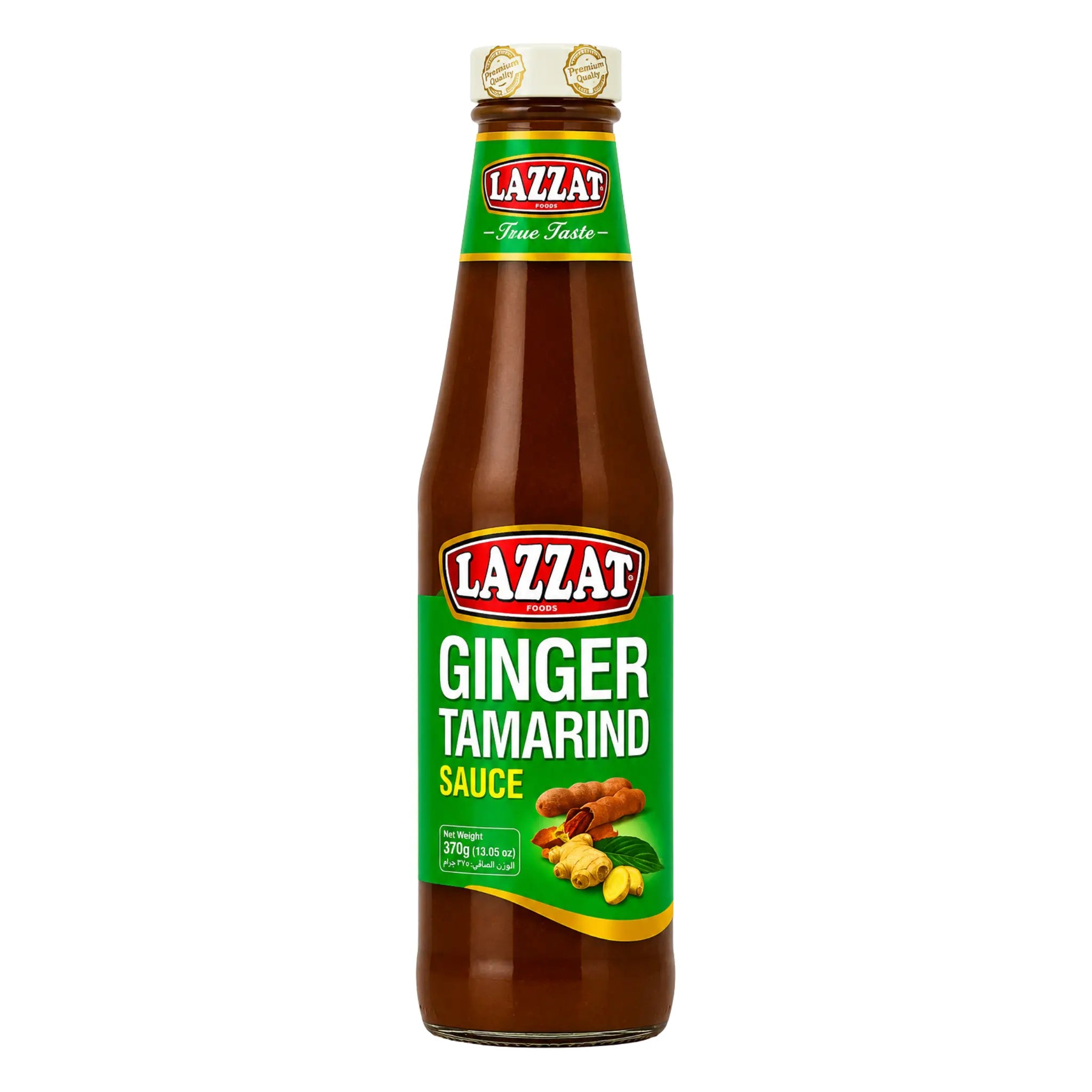 Lazzat ingefärs- och tamarindsås i flaska