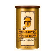 Turkiskt kaffe i guldmetallburk, Kurukahveci Mehmet Efendi, 500 g
