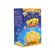 Popz micropopcorn 3-pack med smörsmak, blå förpackning, 90g snacks