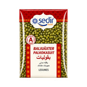 En påse med Mungbönor Hela Sedir 800 g