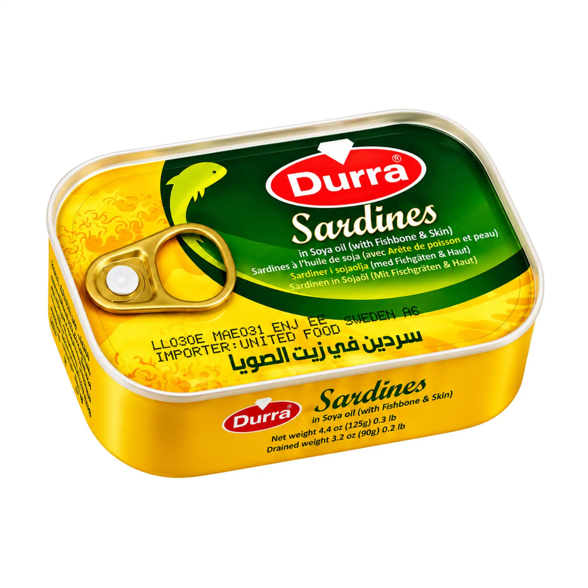 Durra Mild Sardin 125g – Smakrik marockansk delikatess!