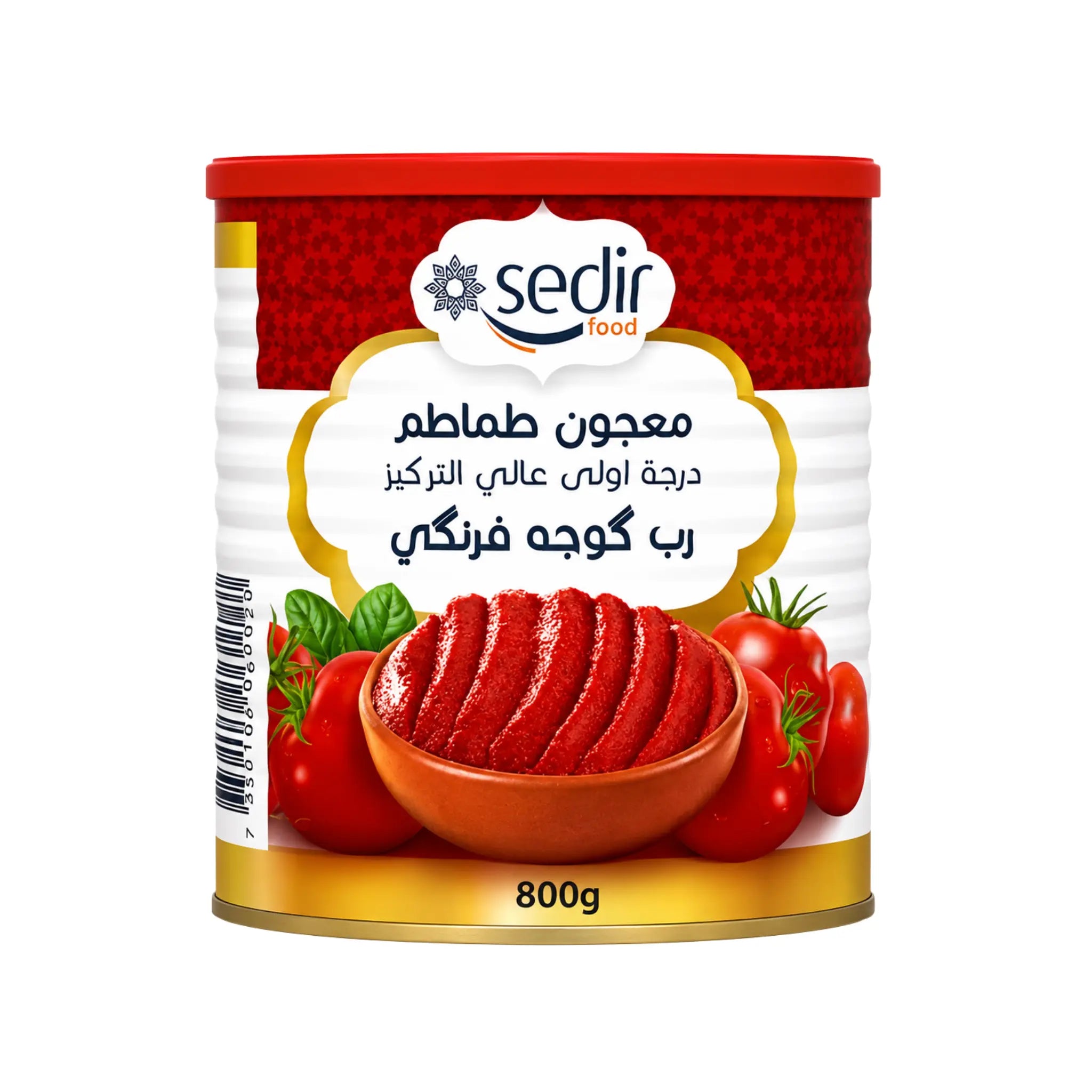 Sedir tomatpuré i burk, 800 g