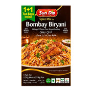 SunDip kryddblandning för Bombay biryani i kartong