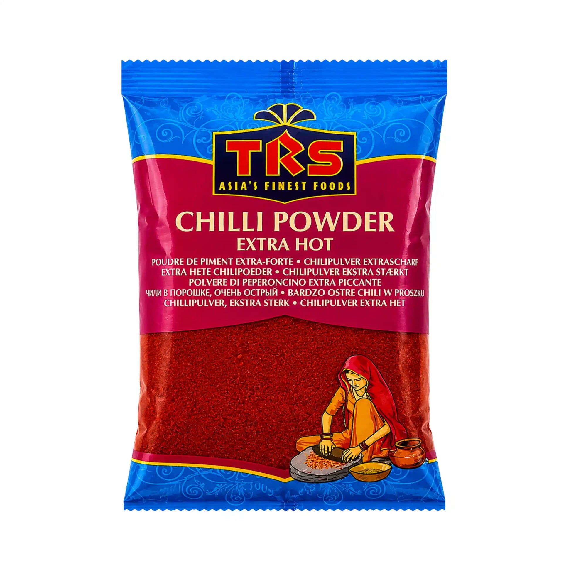 TRS chilipulver extra starkt i förpackning, 100 g
