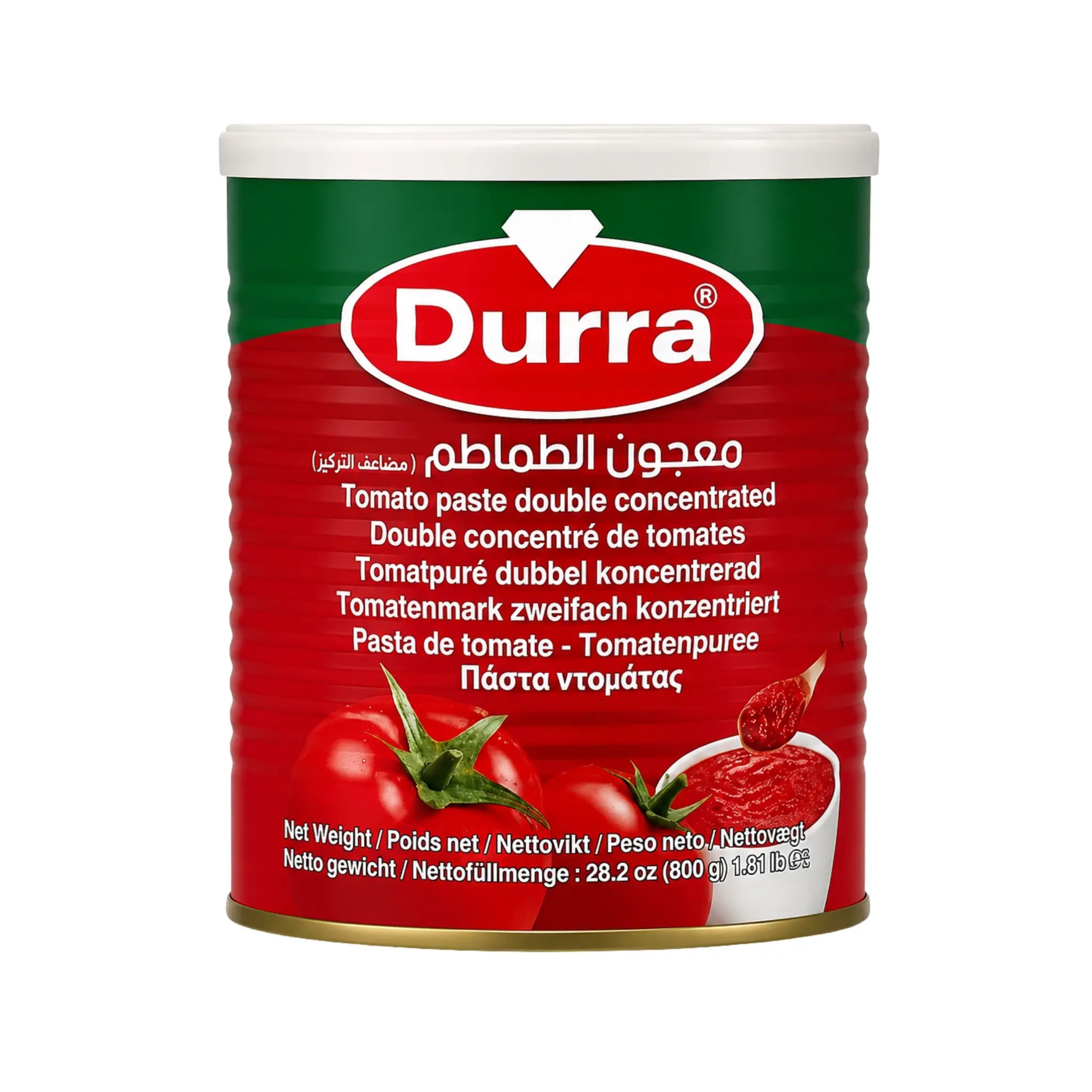 Durra tomatpuré 800 g i burk
