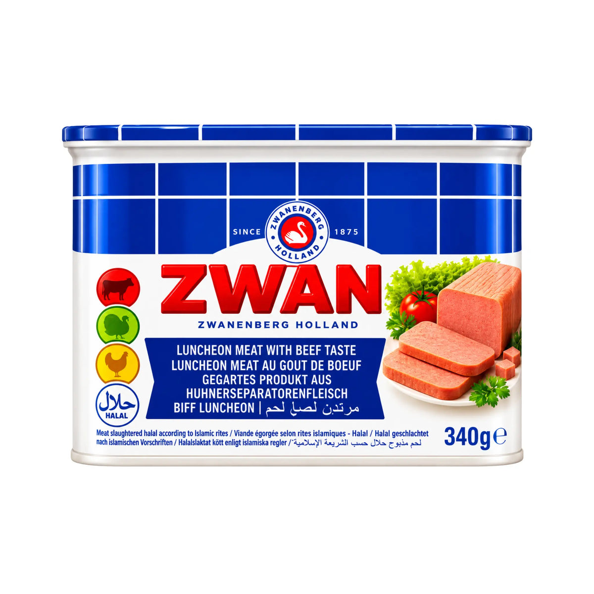 Zwan Beef Mortadella 340g - Utgånget datum med garanti