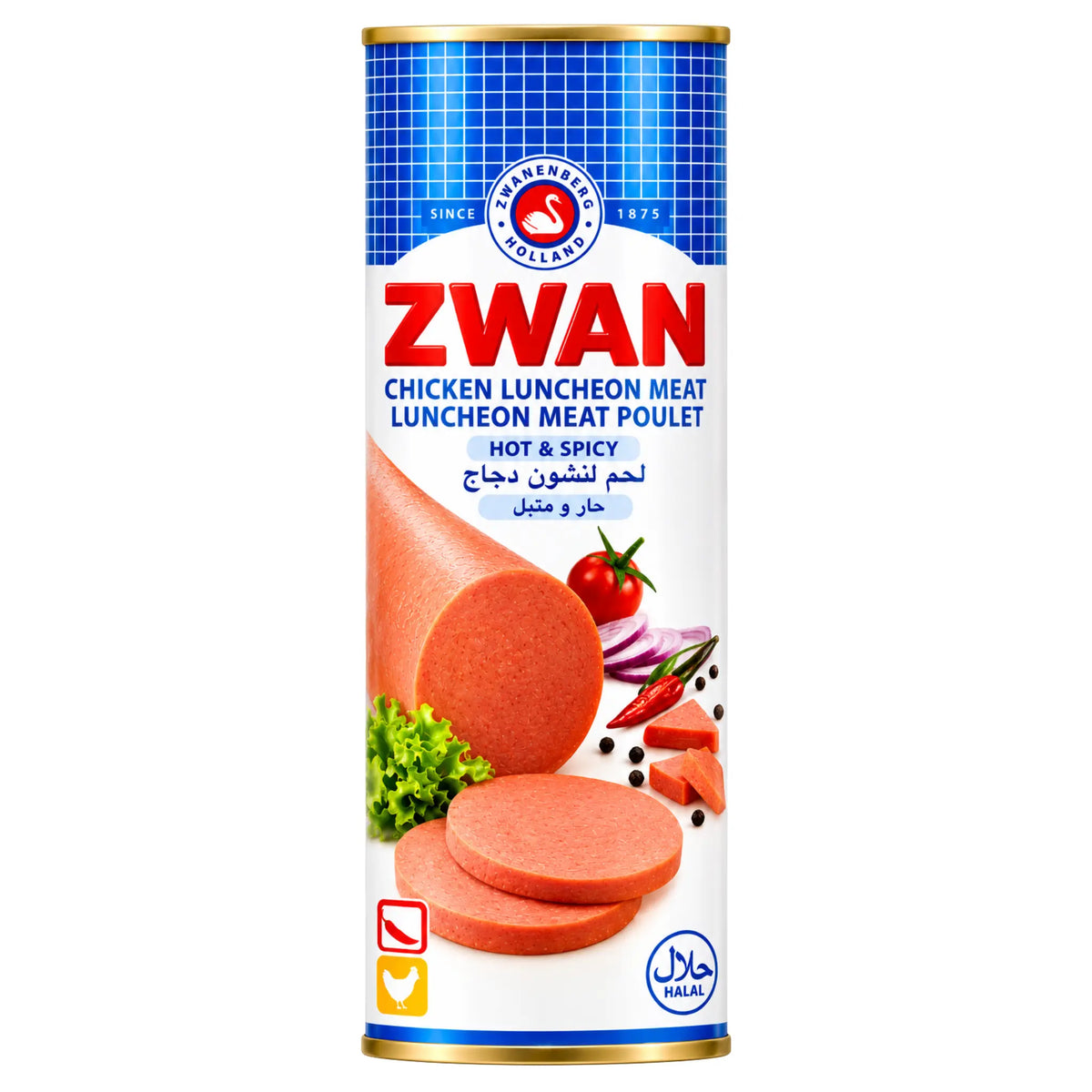 Zwan Kyckling Mortadella stark 850g - Kort datum nov 2026 med garanti